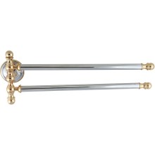 Полотенцедержатель Migliore Mirella 17293 двойной поворотный Хром Золото