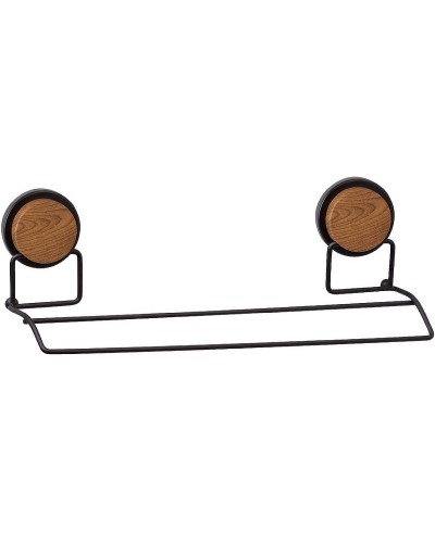 Полотенцедержатель Fixsen Magic Wood FX-46002 двойной Черный матовый