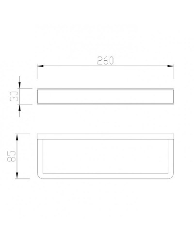 Полотенцедержатель Abber Westen AA1753G Золото матовое