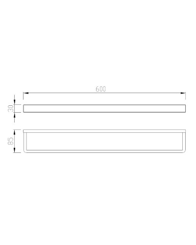 Полотенцедержатель Abber Westen AA1755G Золото матовое