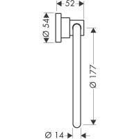 Кольцо для полотенец Axor Citterio 41721000