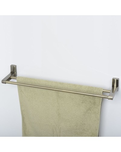 Полотенцедержатель WasserKRAFT Exter K-5240 двойной Светлая бронза