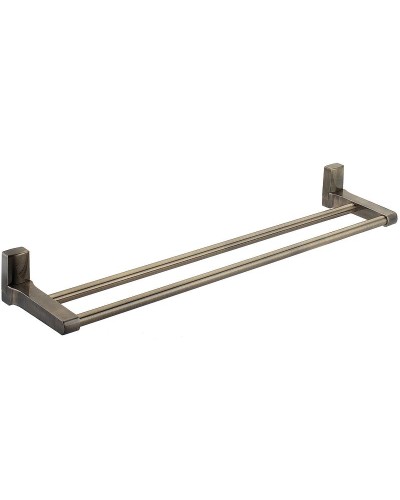 Полотенцедержатель WasserKRAFT Exter K-5240 двойной Светлая бронза