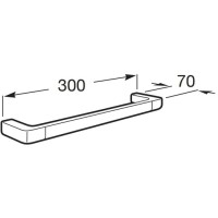 Полотенцедержатель 30 см Roca Tempo 817039022
