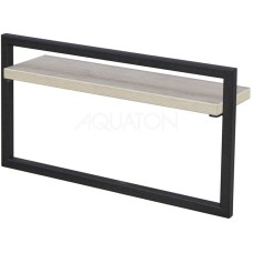 Полотенцедержатель с полочкой 40 см дуб орегон Акватон Лофт Урбан 1A255403LQX50