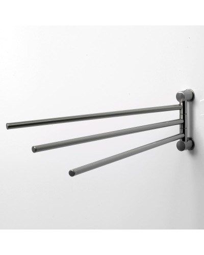 Полотенцедержатель WasserKRAFT Ammer K-1933 поворотный Хром матовый