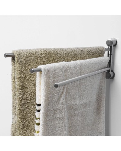 Полотенцедержатель WasserKRAFT Ammer K-1933 поворотный Хром матовый