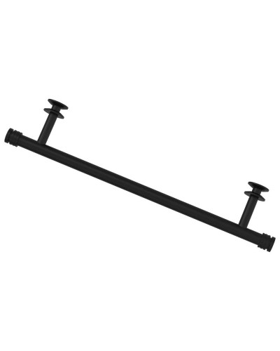 Полотенцедержатель 43,8 см черный матовый Сунержа 31-2012-0370