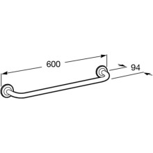 Полотенцедержатель 60 см Roca Hotels Classic 815422001