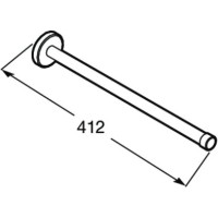 Полотенцедержатель 41,2 см Roca Superinox 817310002