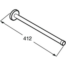 Полотенцедержатель 41,2 см Roca Superinox 817310002