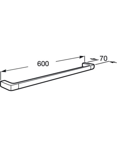 Полотенцедержатель 60 см Roca Tempo 817030001