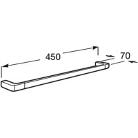Полотенцедержатель 45 см Roca Tempo 817029022