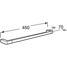 Полотенцедержатель 45 см Roca Tempo 817029001
