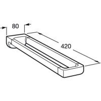 Полотенцедержатель 42 см Roca Tempo 817031022