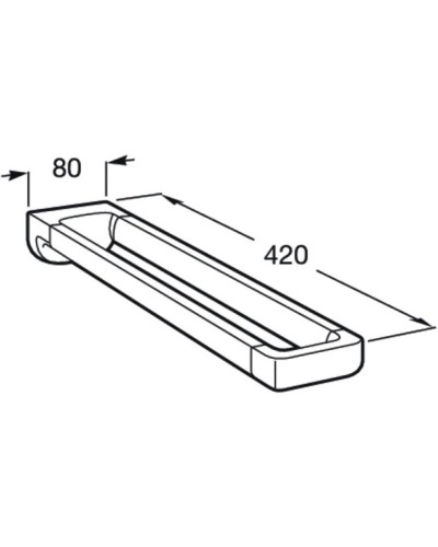 Полотенцедержатель 42 см Roca Tempo 817031022