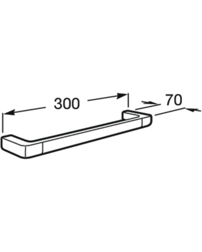 Полотенцедержатель 30 см Roca Tempo 817039001