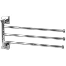 Держатель для полотенец Fixsen Kvadro FX-61302A-3 Хром