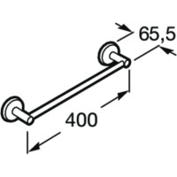Полотенцедержатель 40 Roca Twin 816709001
