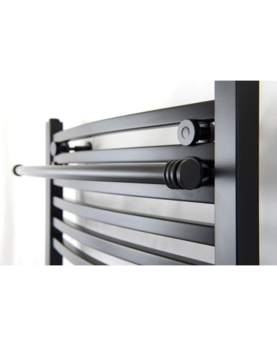 Полотенцедержатель 43,49 см черный матовый Сунержа 31-2011-0370