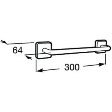 Полотенцедержатель 30 см Roca Victoria 816653001