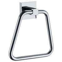 Кольцо для полотенец Fixsen Metra FX-11111 трапеция Хром