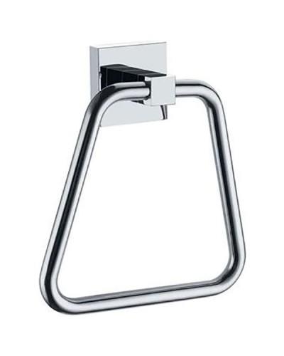 Кольцо для полотенец Fixsen Metra FX-11111 трапеция Хром