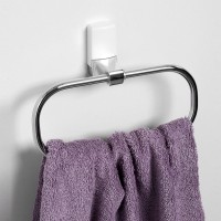 Кольцо для полотенец WasserKRAFT Leine K-5060W Хром Белое