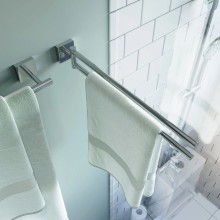 Полотенцедержатель двойной поворотный 34,5 см IDDIS Edifice EDISBR0I49