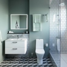 Полотенцедержатель двойной поворотный 34,5 см IDDIS Edifice EDISBR0I49