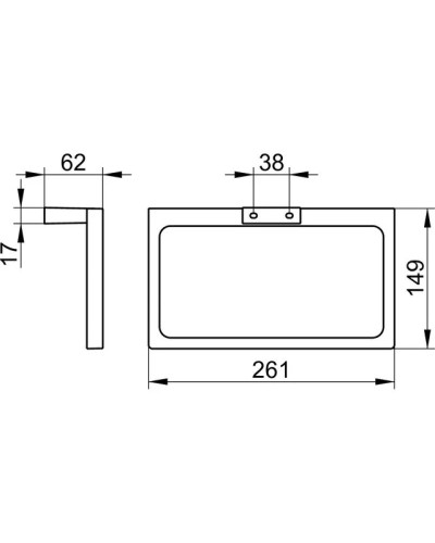 Кольцо для полотенец KEUCO Edition 11 11121130000