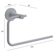 Кольцо для полотенец Boheme Uno 10975-MG