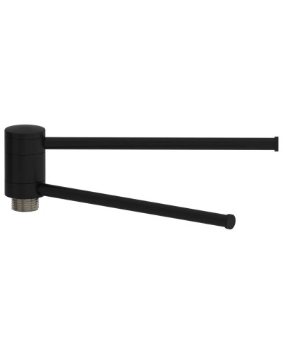 Полотенцедержатель 19,75 см черный матовый Сунержа 31-2003-0200