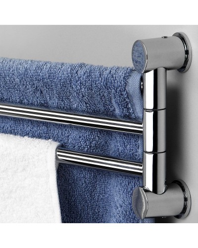 Полотенцедержатель WasserKRAFT K-1033 поворотный Хром