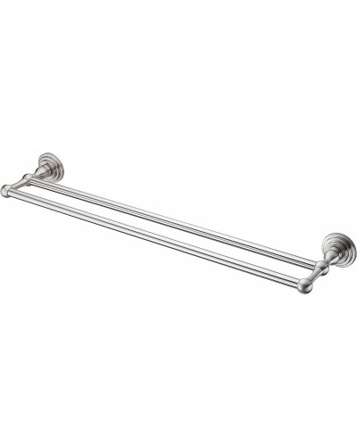 Полотенцедержатель WasserKRAFT Ammer K-7040 двойной Хром матовый