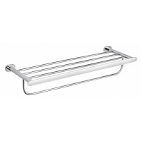 Полотенцедержатель с полкой WONZON & WOGHAND, Хром (WW-8481)