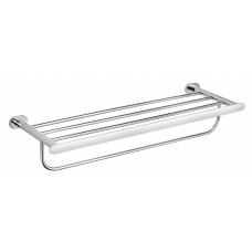 Полотенцедержатель с полкой WONZON & WOGHAND, Хром (WW-8481)