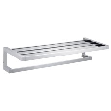 Полотенцедержатель с полкой WONZON & WOGHAND, Хром (WW-9581)