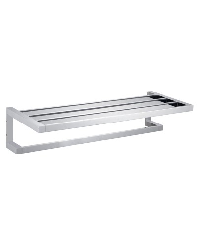 Полотенцедержатель с полкой WONZON & WOGHAND, Хром (WW-9581)