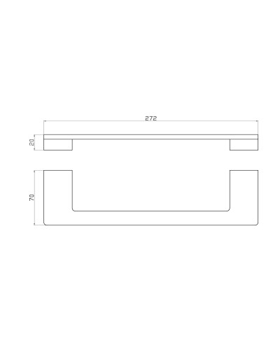 Вешалка для полотенец WONZON & WOGHAND, Черный (WW-9113-BL)