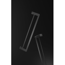 Полотенцедержатель двойной WONZON & WOGHAND, Черный матовый (WW-V2102-MB)