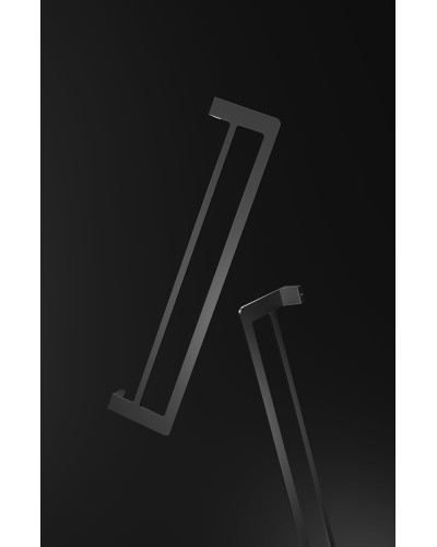 Полотенцедержатель двойной WONZON & WOGHAND, Черный матовый (WW-V2102-MB)