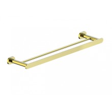 Полотенцедержатель двойной WONZON & WOGHAND, Глянцевое золото (WW-8411-LG)