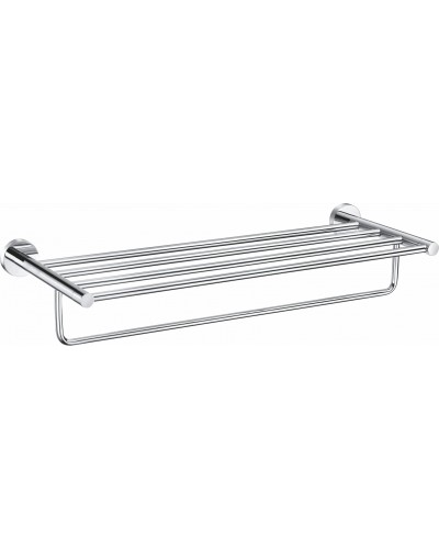 Полотенцедержатель с полкой WONZON & WOGHAND, Хром (WW-8181)