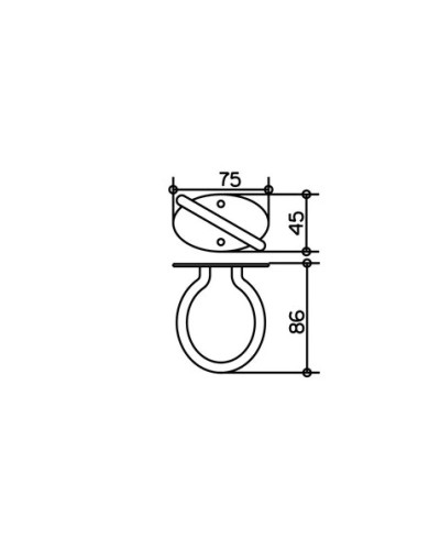Держатель для фена, правый KEUCO 04997010000