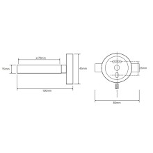 Держатель для фена Bemeta Omega 101117012 Хром