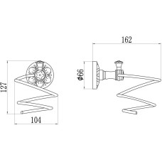 Держатель фена Savol 58A S-005855A