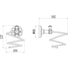 Держатель фена Savol 58C S-005855C