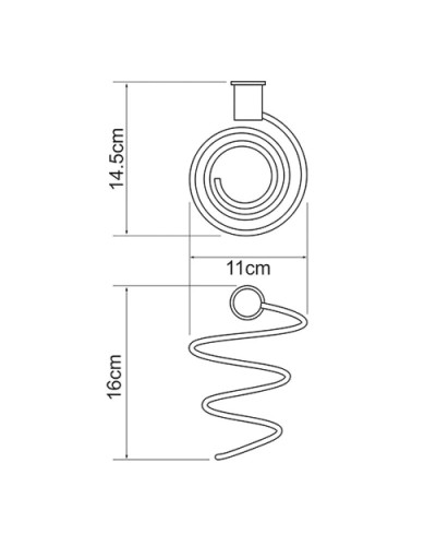 Держатель фена WasserKRAFT K-1080