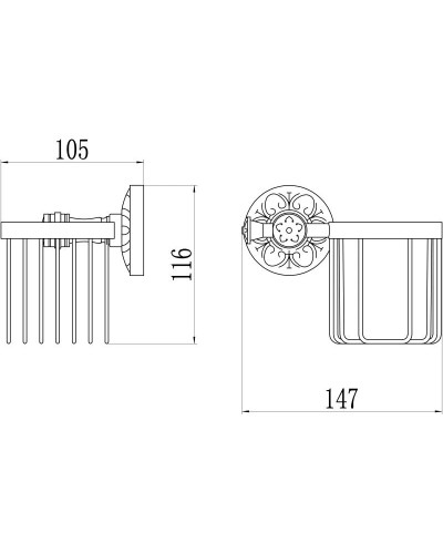 Держатель освежителя воздуха Savol 58B S-005833B